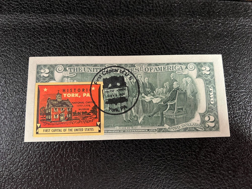1976 bill with stamp - 1976,