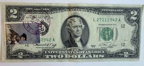 Series 1976 bill united - $2,